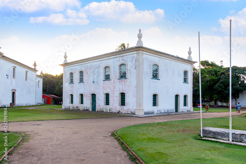 Museum in the historic center of the old town of Porto Seguro, in the state of Bahia, Brazil