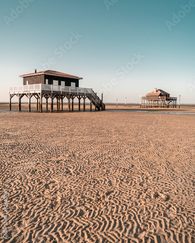 Принти на полотні Bassin d'Arcachon Cabanes Tchanquées