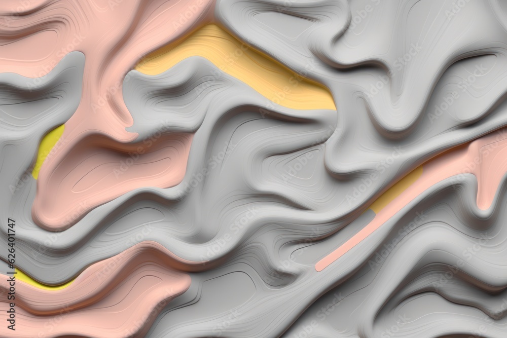 Abstract volumetric wavy texture, creative background. Abstract volumetric wavy texture, creative background.