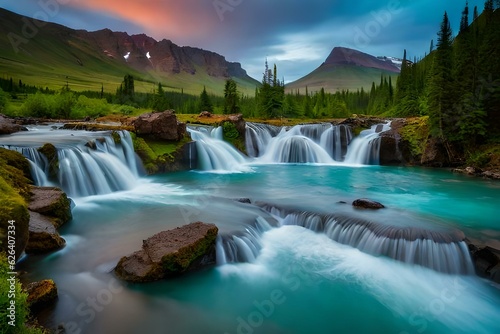 waterfall in the forest