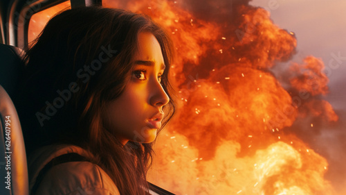 fire and flames or explosio...