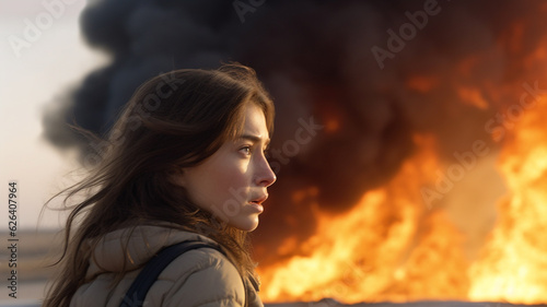 fire and flames or explosio...