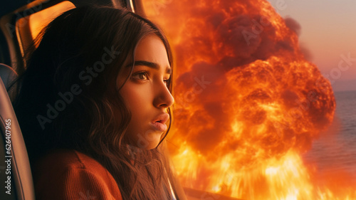 fire and flames or explosio...