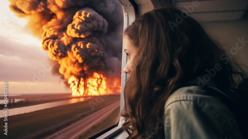 fire and flames or explosio...