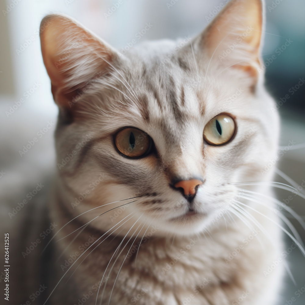 portrait of cute cat