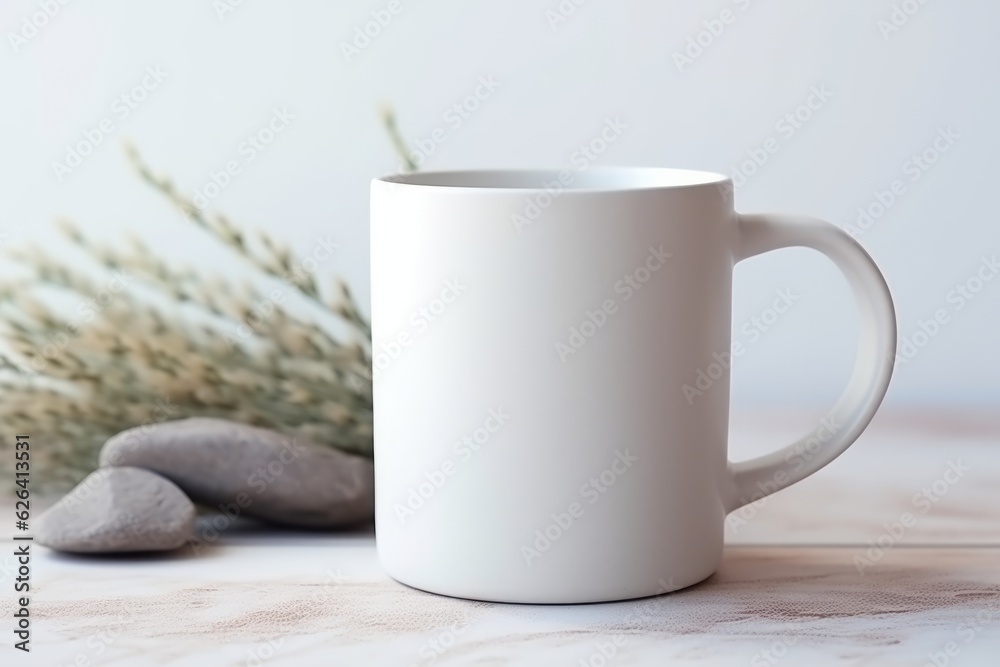 white coffee mug mockup