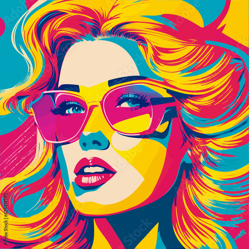 pop art cool modern illustration