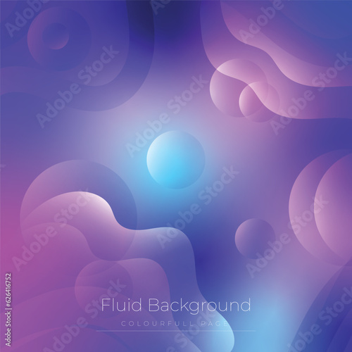 Gradient fluid background, Free vector gradient fuild background with curve fluid shape