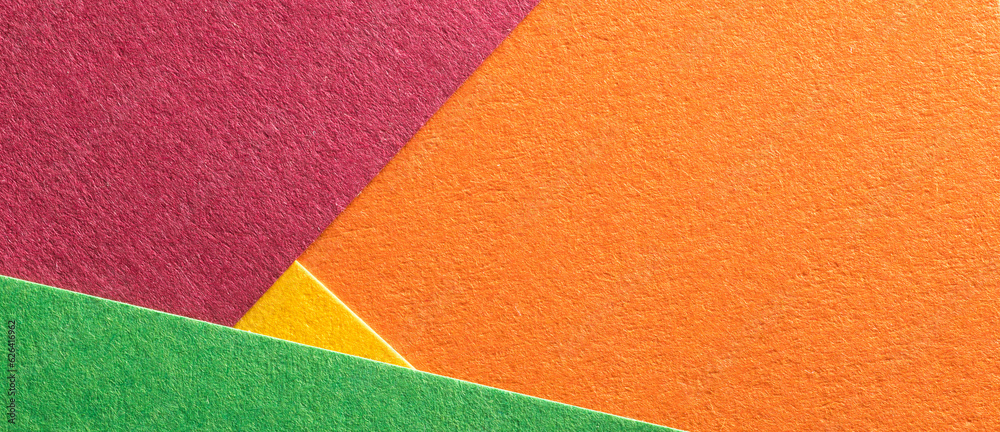 Fototapeta premium colored paper texture with lines and corners for design