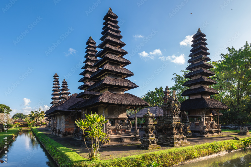 Pura Taman Ayun, a Balinese temple and garden in Mengwi subdistrict in Badung Regency, Bali, Indonesia. Pura Taman Ayun, a Balinese temple and garden in Mengwi subdistrict in Badung Regency, Bali, Indonesia.