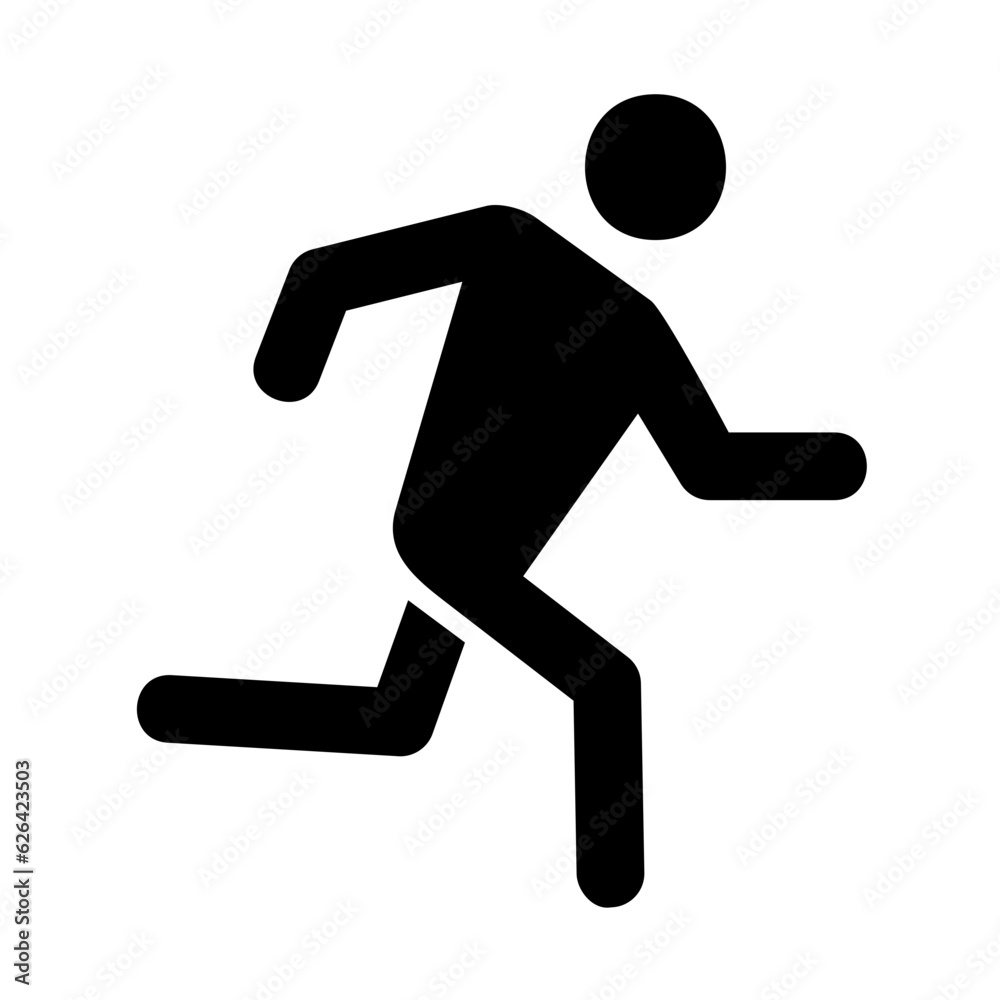 running person icon