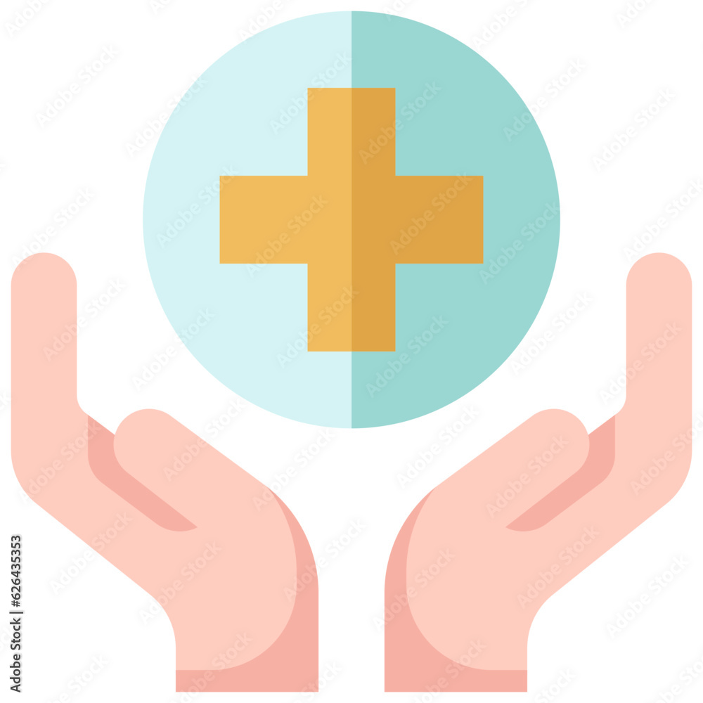 Obraz premium Disinfection flat icon