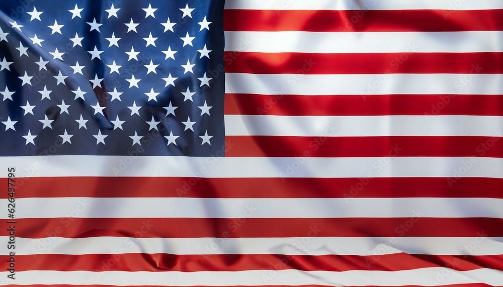 Naklejka premium american flag