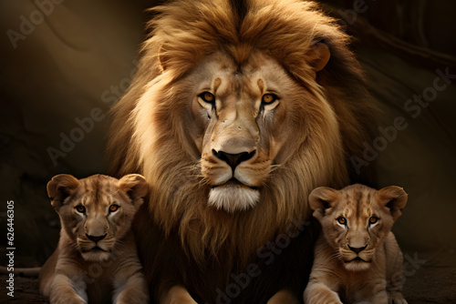 lion and lioness © rodrigodm22