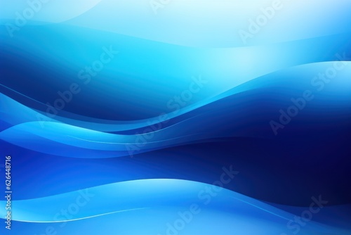 Cobalt blue and white gradient abstract background. Minimalist style, contemporary design.