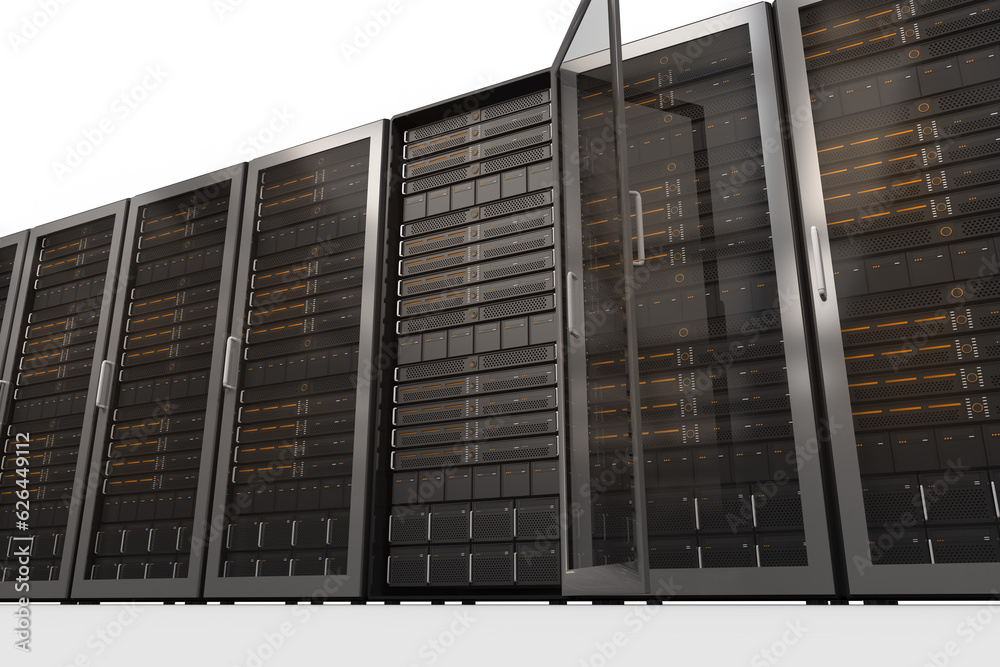 Digital png illustration of server computers on transparent background Digital png illustration of server computers on transparent background