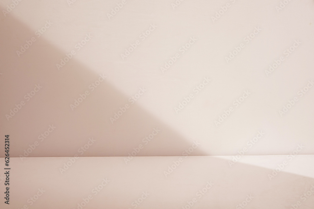 Minimalist empty room display with shadow Minimalist empty room display with shadow