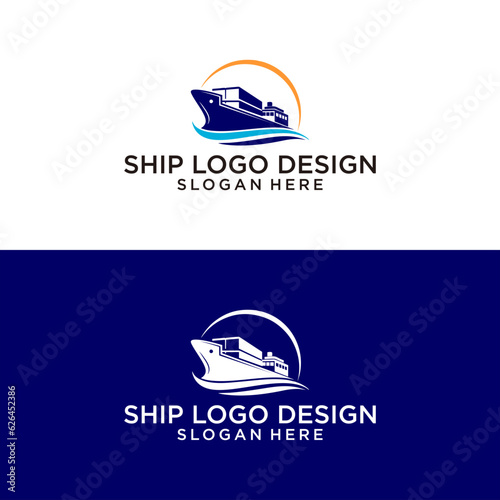 ship logo design
