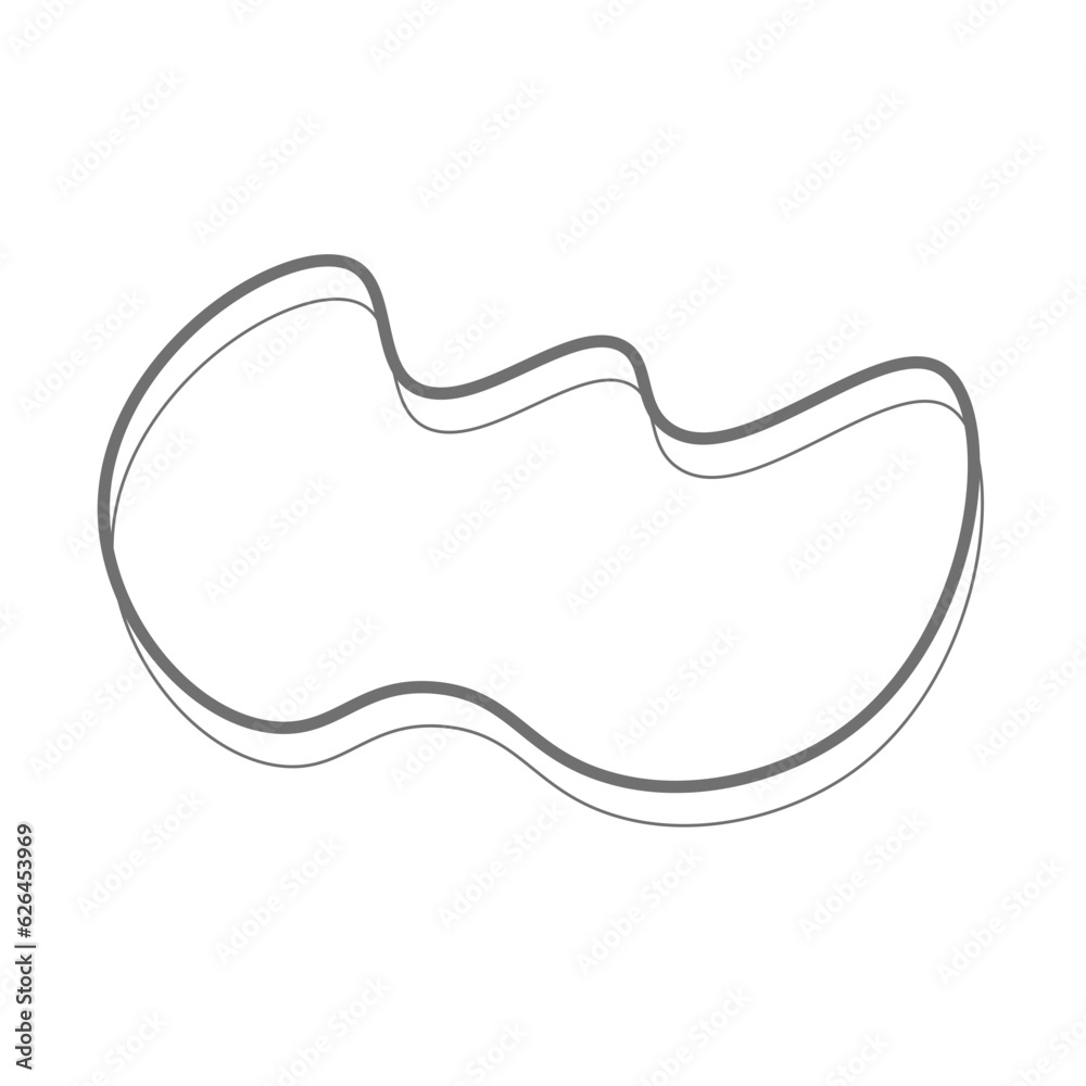 Blob Double Line Element Blob Double Line Element