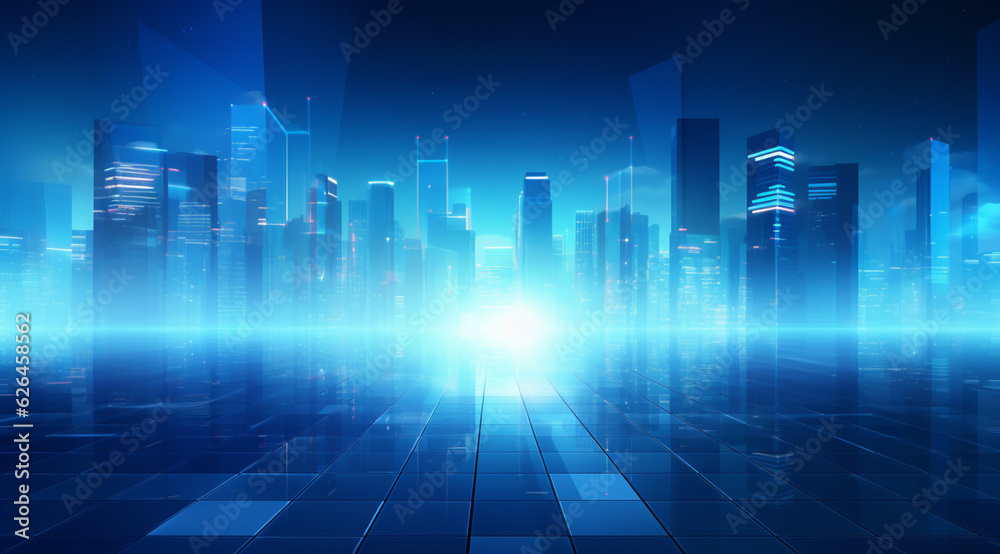 3D Abstract Light Blue Background 3D Abstract Light Blue Background