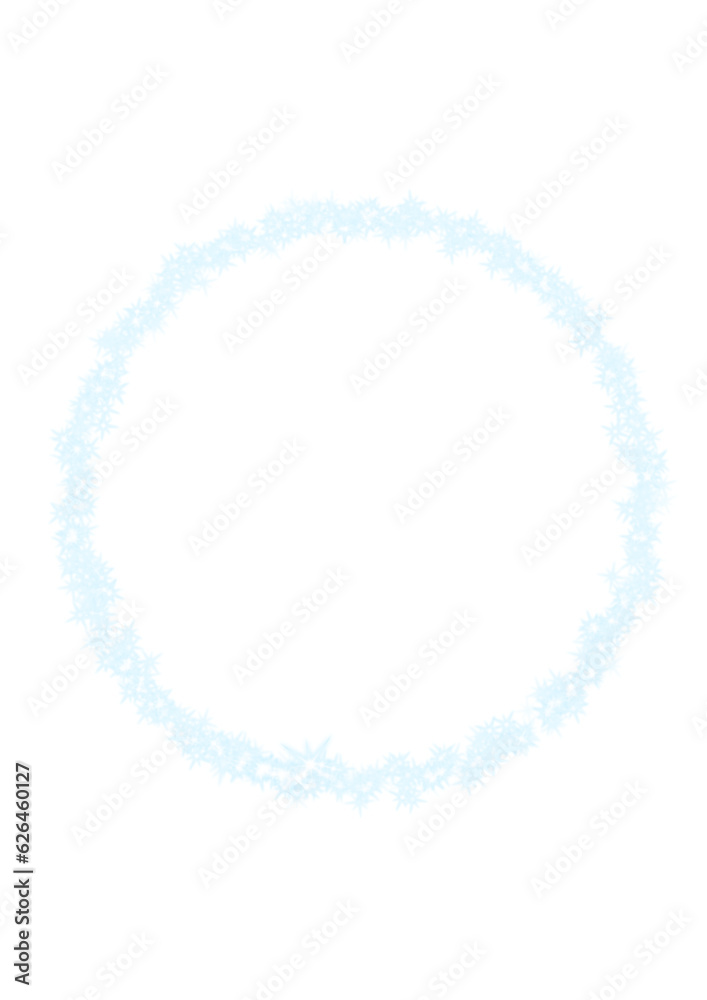 Baby Blue Star Sparkle Glitters Decorative Frame Baby Blue Star Sparkle Glitters Decorative Frame