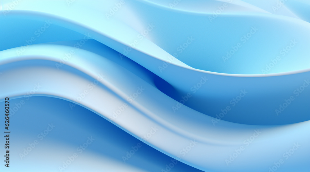 3D Abstract Light Blue Background 3D Abstract Light Blue Background