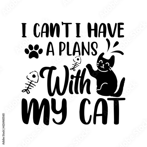 Cat T-shirt graphic for Cat lover