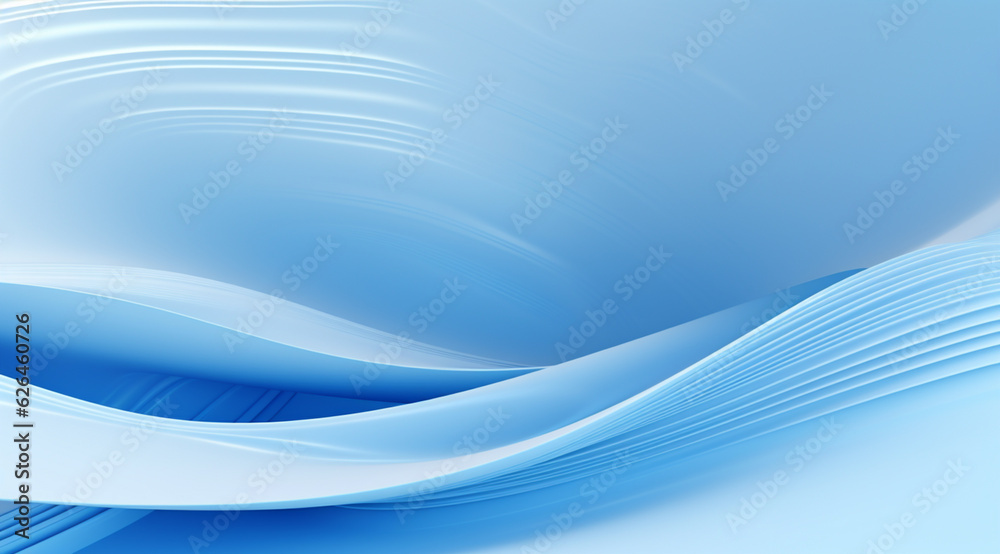 Obraz premium 3D Abstract Light Blue Background