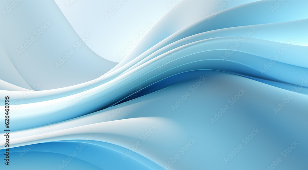3D Abstract Light Blue Background 3D Abstract Light Blue Background