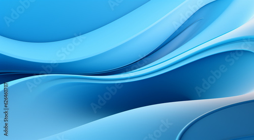 3D Abstract Light Blue Background