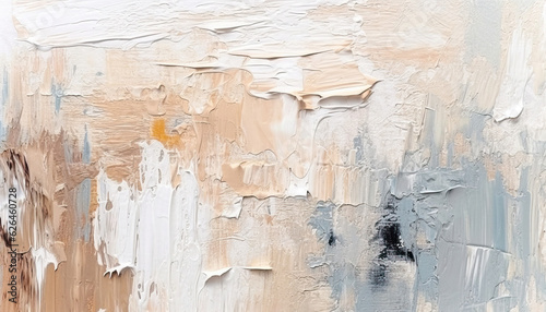 Obraz na płótnie Oil Painting with Pigment on Close-up Textured Background,paint background,An abstract painting with clean acrylic brush strokes w salonie
