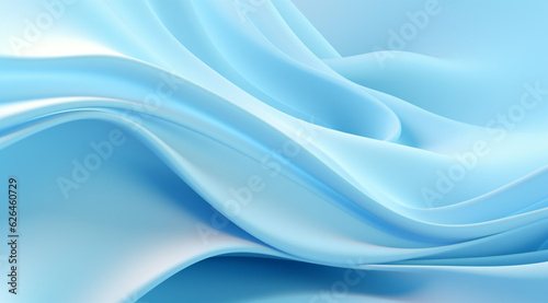 3D Abstract Light Blue Background