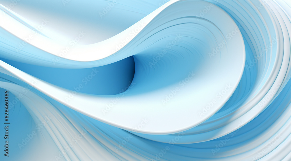 Obraz premium 3D Abstract Light Blue Background