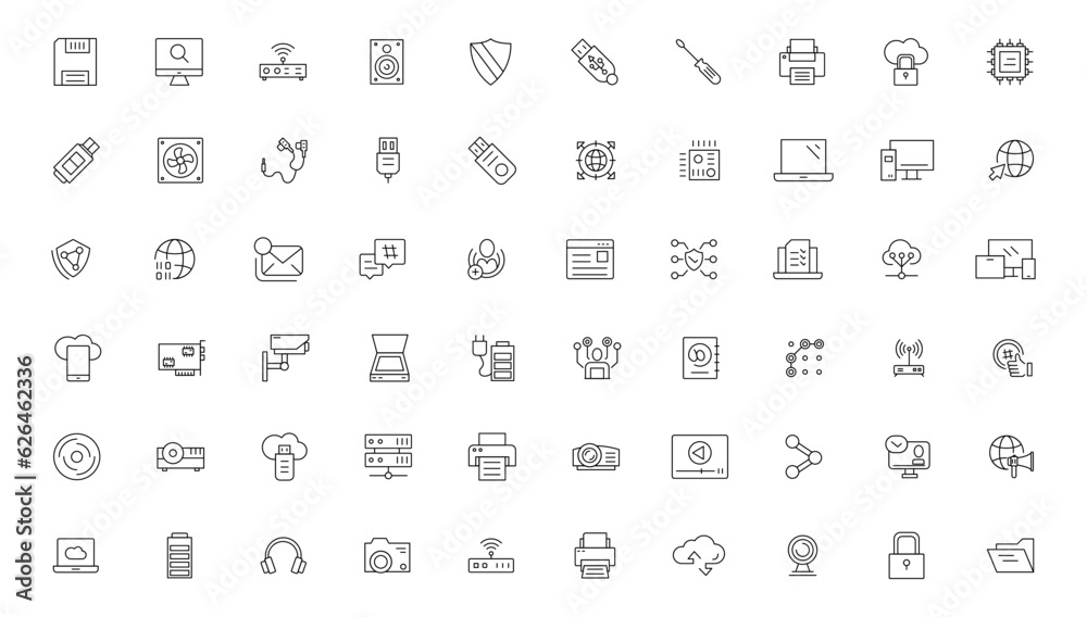 Tecnology icon set. Web icon for contact icons. Computer, network, website, server, web design, hardware, software and more. Tecnology icon set. Web icon for contact icons. Computer, network, website, server, web design, hardware, software and more.