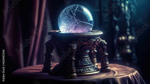 A magical crystal ball
