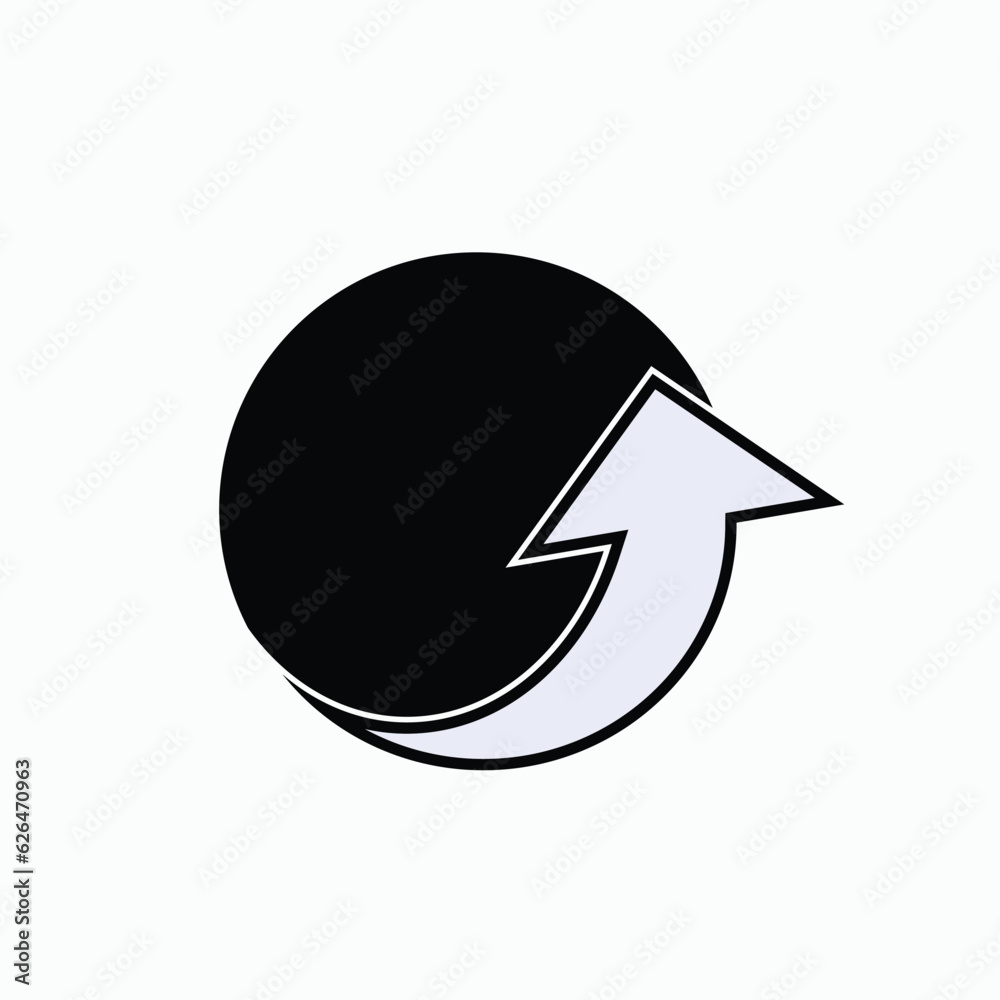 Outcome Icon, Result, Output Symbol - Vector. Outcome Icon, Result, Output Symbol - Vector.