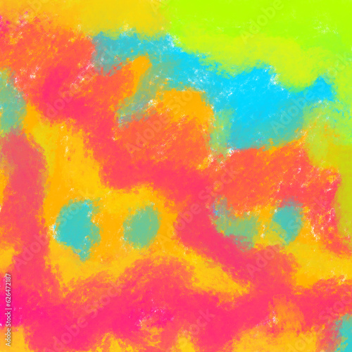Abstract colorful oil, acrylic paint on canvas texture. Hand drawn brush stroke, oil color paintings background. Modern art painting with yellow gold metallic color. Contemporary art for background