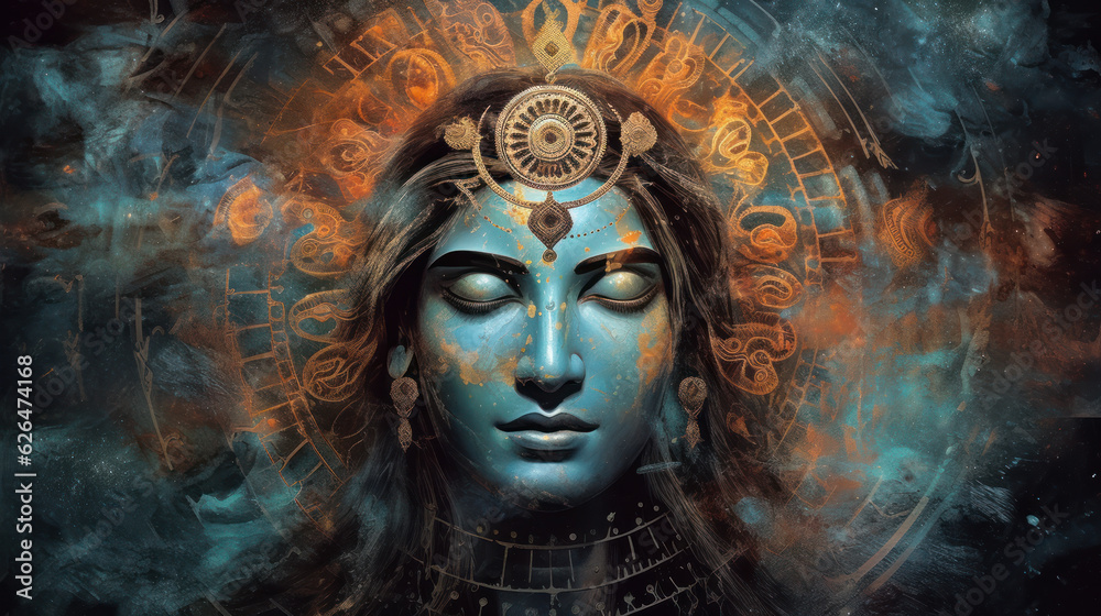 Lord Shivas Third Eye A Mythological Illustration of Cosmic Destruction Lord Shivas Third Eye A Mythological Illustration of Cosmic Destruction