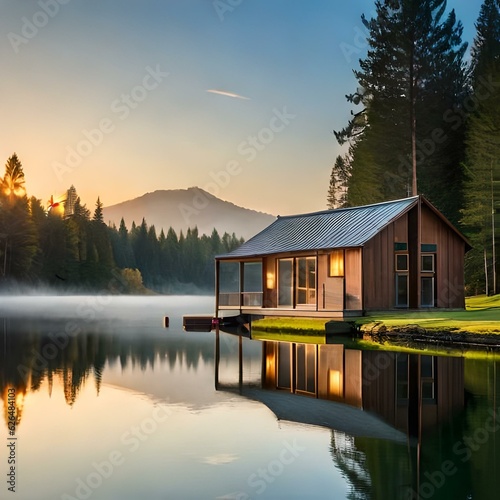 Cabin near the lake