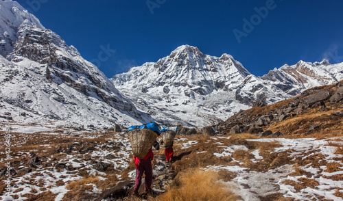 Way to Annapurna Base Camp © Bhushan