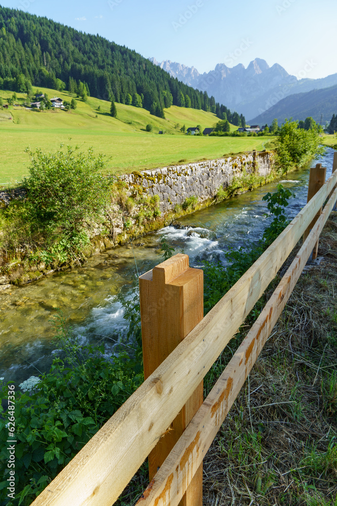 Sommerzeit im Salzkammergut in Österreich