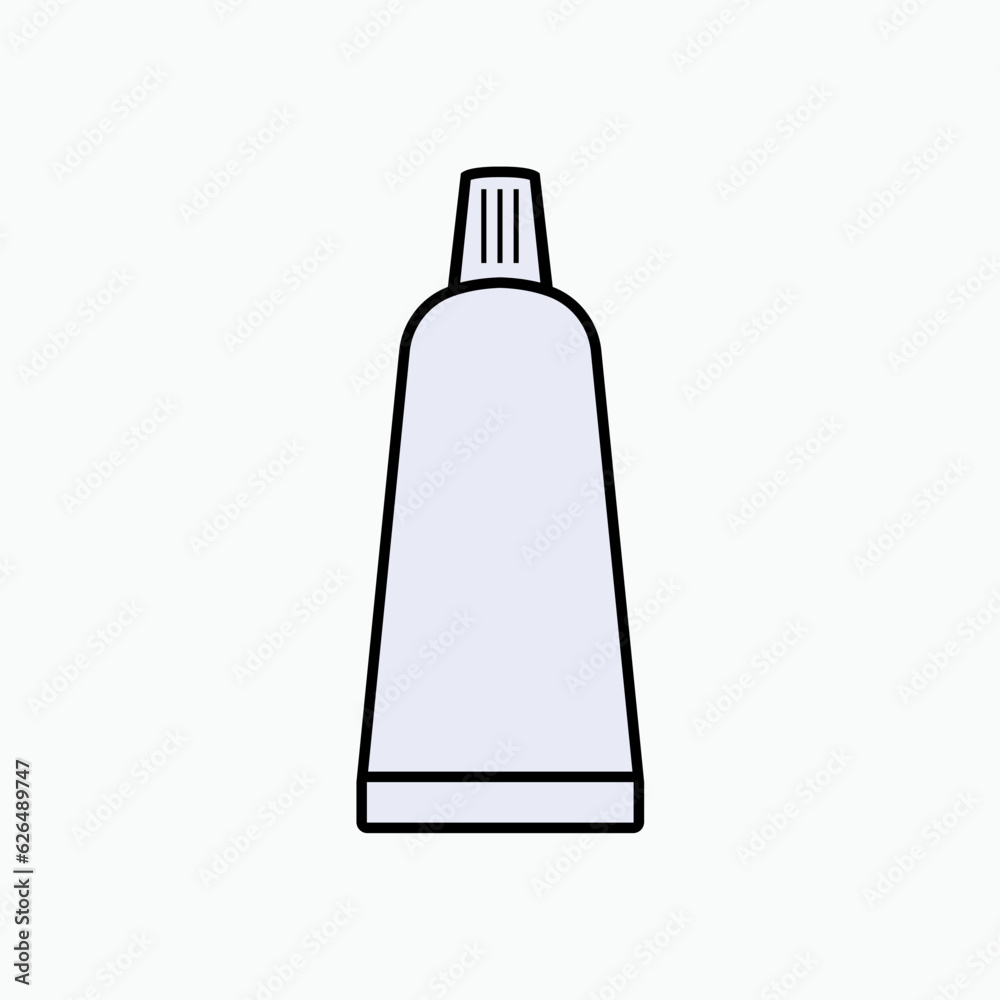 Toothpaste Icon. Teeth Care Symbol - Vector. Toothpaste Icon. Teeth Care Symbol - Vector.