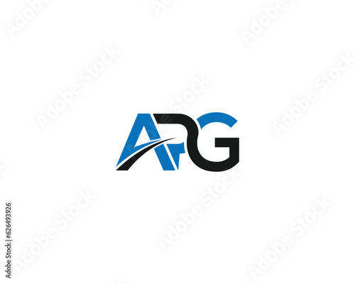 Letter APG Abstract Logo Design Vector. APG Logo Icon Template. photo