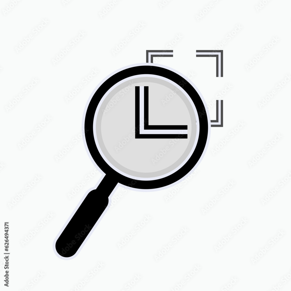 Zoom Icon. Enlarge, Resize Symbol - Vector. Zoom Icon. Enlarge, Resize Symbol - Vector.