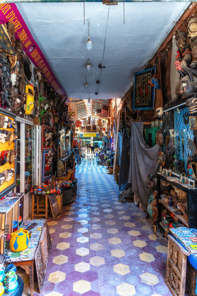 Fototapeta premium Shop in the Medina souk, Marrakech