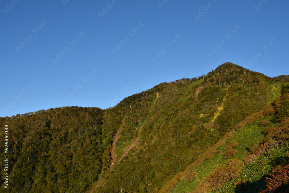Climbing  Mount Nantai, Tochigi, Japan