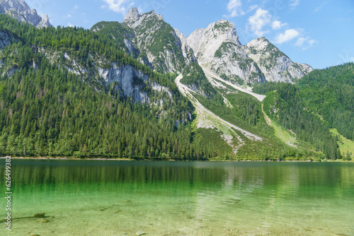 Sommer im alzkammergut in Österreich