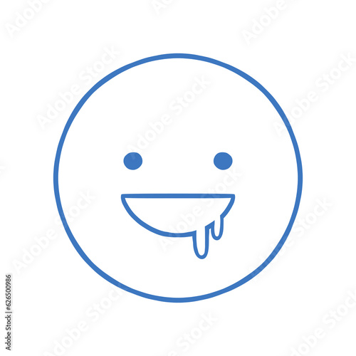Hungry Emoticon Smile Face Fun