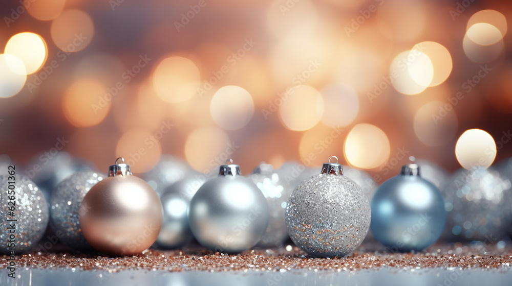 Fototapeta premium Christmas decoration. Generative Ai