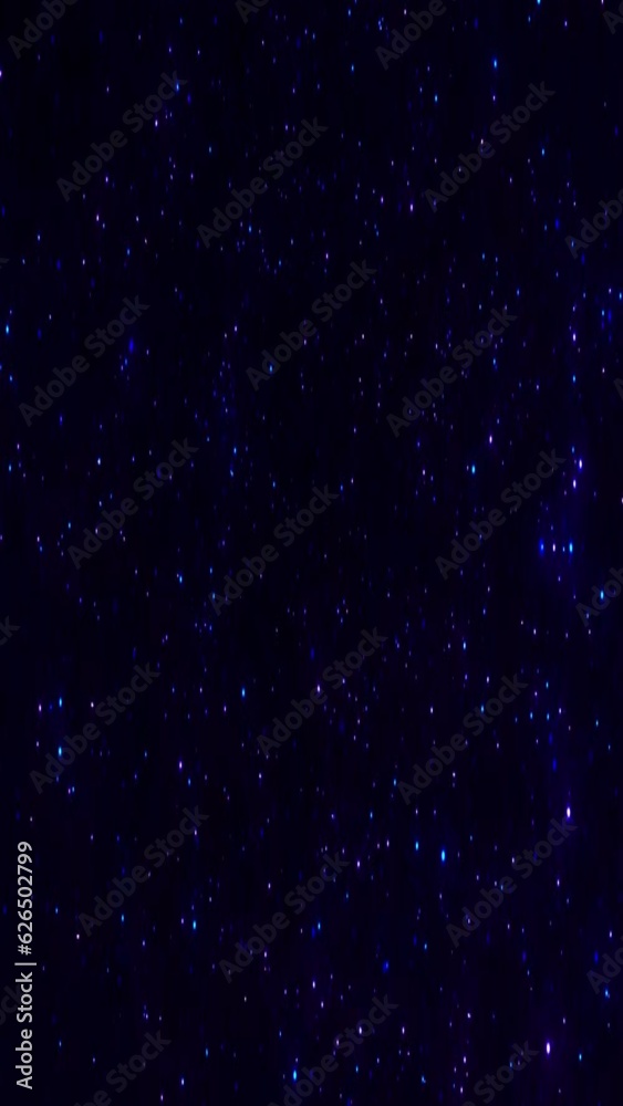 Moving stars With Blue Sky Moving stars With Blue Sky